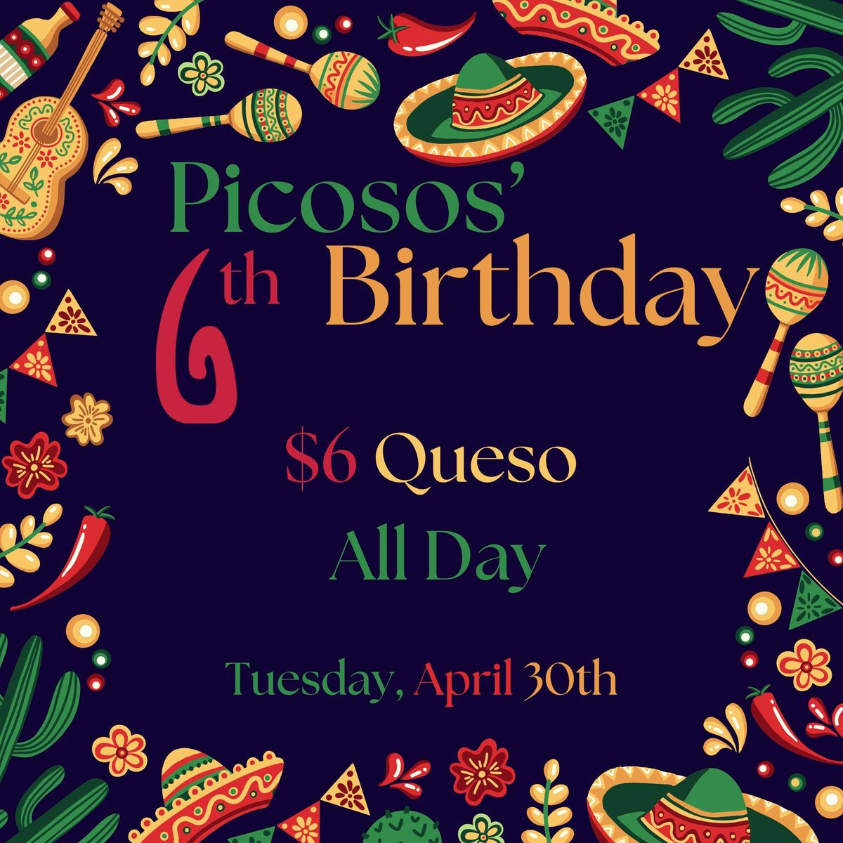 Picosos Birthday Celebration