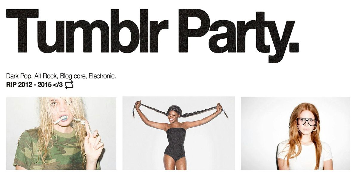 TUMBLR PARTY 