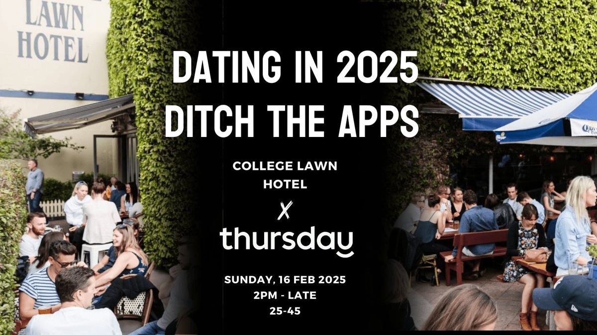 Thursday | Collage Lawn 25-40 | Prahran 