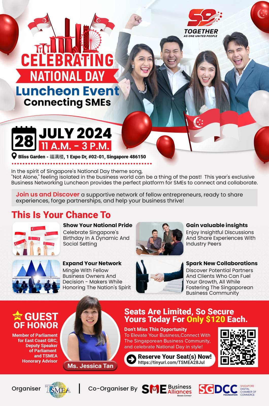 Celebrating National Day Luncheon Event - Connecting SMEs