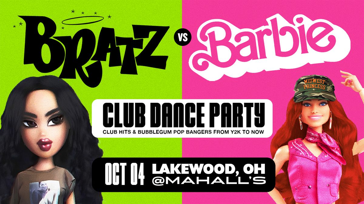 Bratz vs. Barbie: club dance party