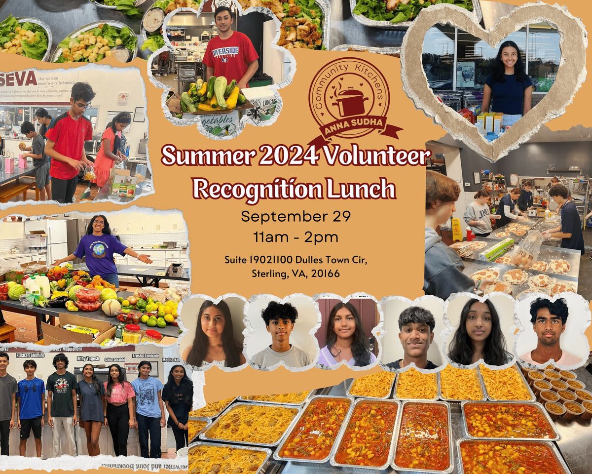 Summer 24 Volunteer Recognition Lunch