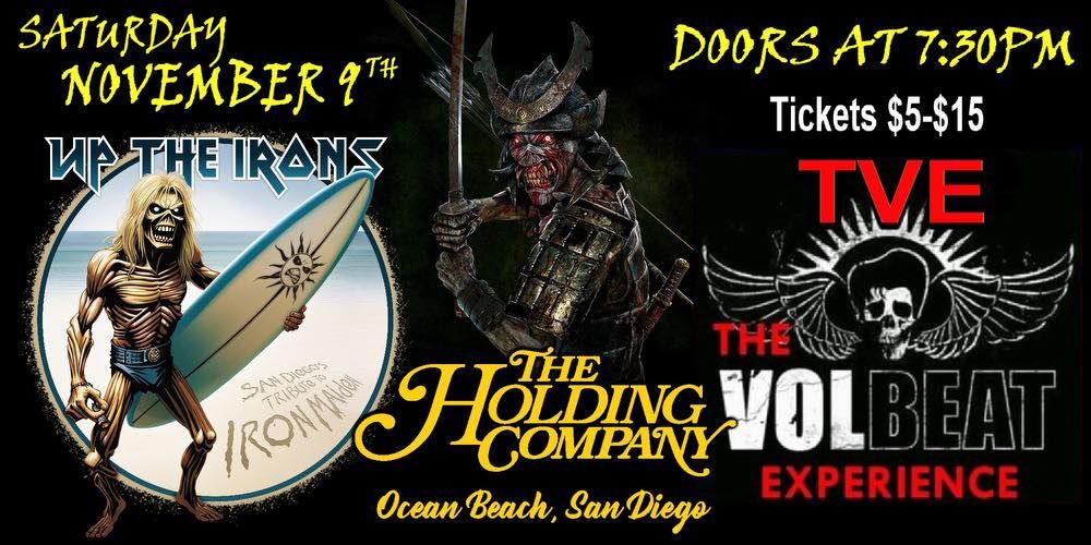 Iron Maiden & Volbeat tributes @ The Holding Company 