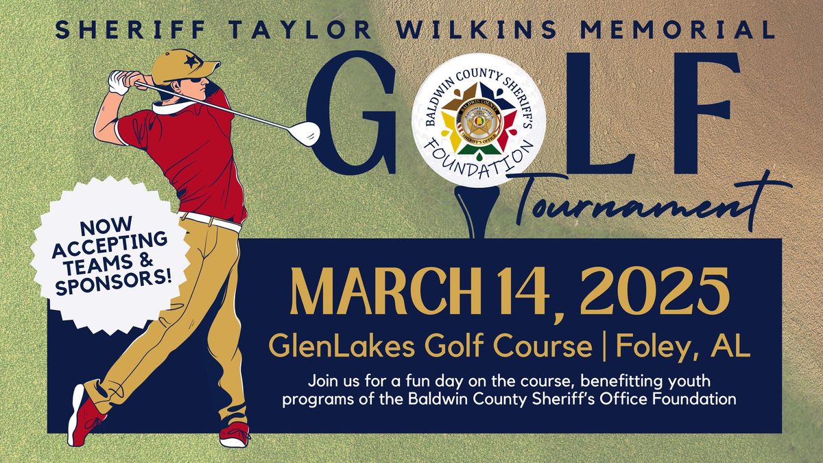 2025 Sheriff Taylor Wilkins Memorial Golf Tournament