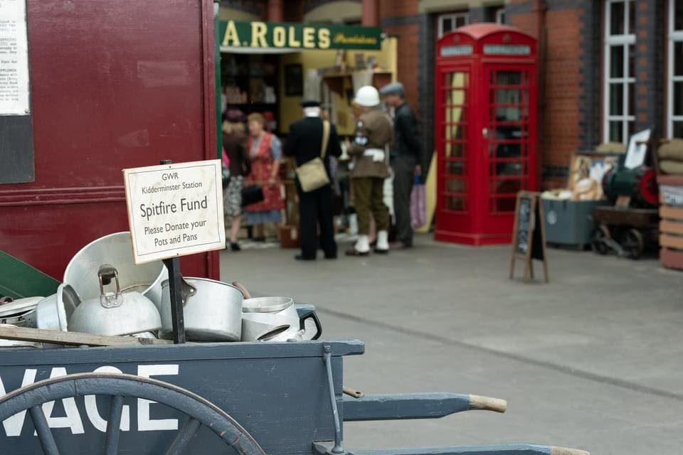 Step back to the 1940s @ Severn Valley Railway