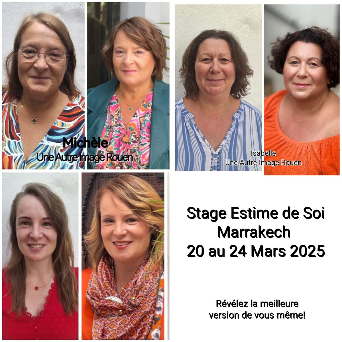 Stage Estime de Soi \u00e0 Marrakech 20 au 24 Mars 2025