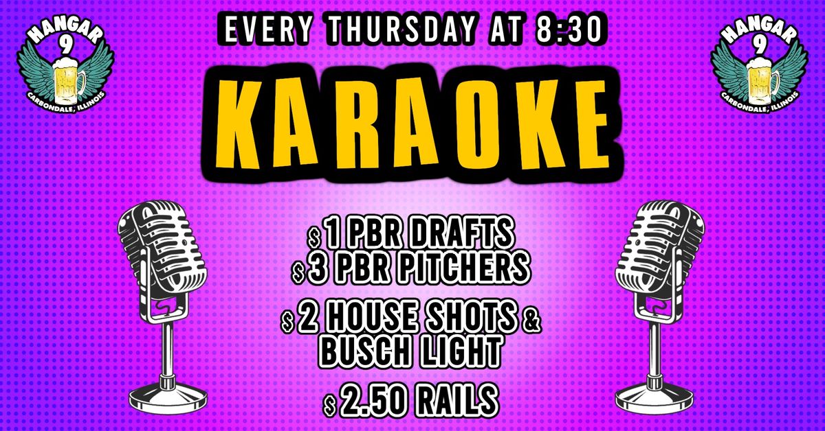 KARAOKE THURSDAYS @ H9!