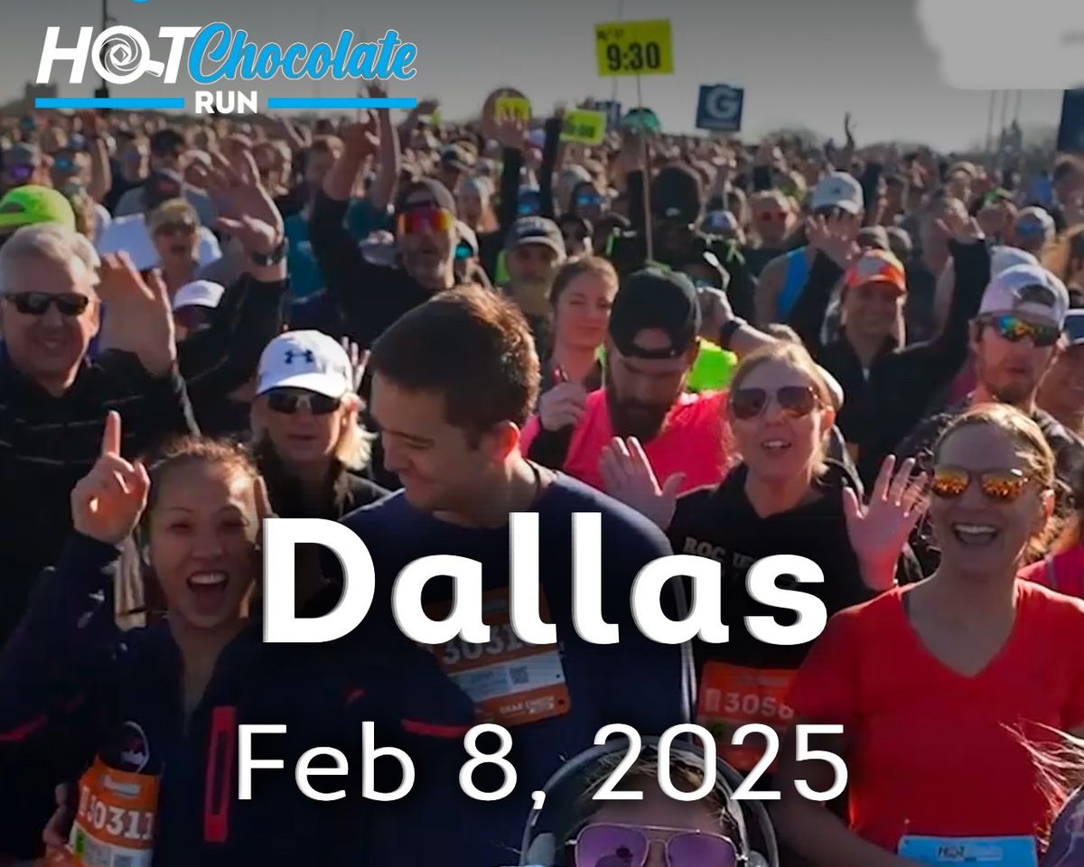 \ud83c\udf6b DFW volunteer opportunity ~ 2025 Hot Chocolate Run RACE DAY