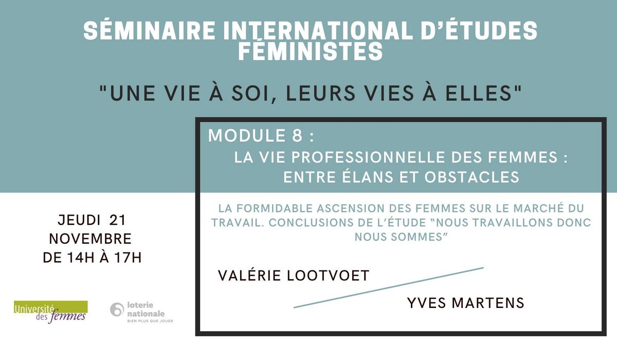 S\u00e9minaire International d\u2019\u00c9tudes F\u00e9ministes - Module 8