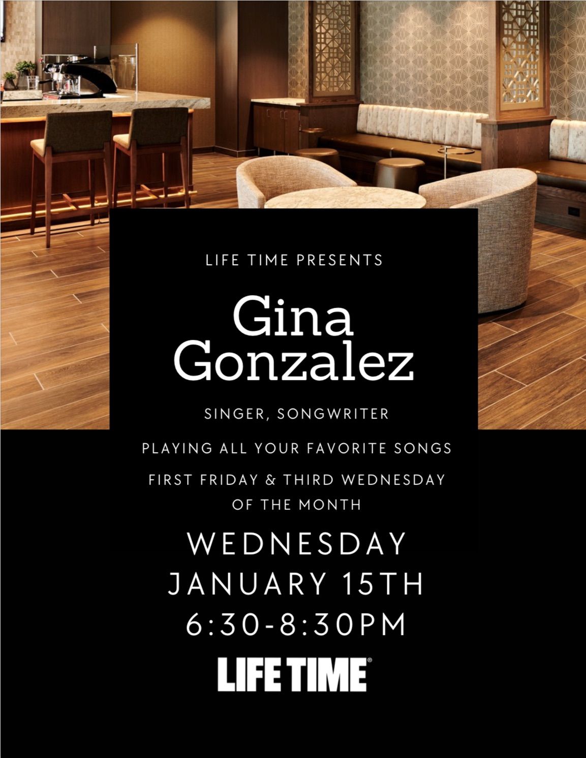 Live Music in the Lounge: Gina Gonzalez