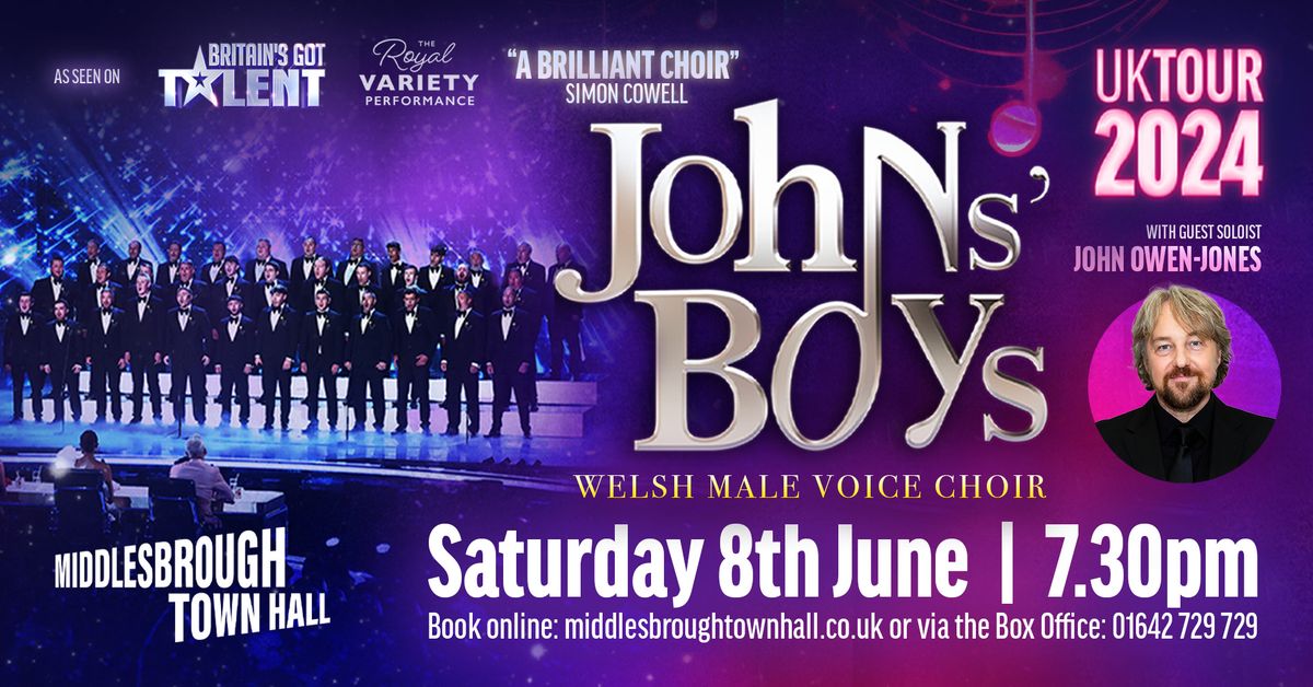 As Seen On BGT - Johns' Boys Welsh Male Choir
