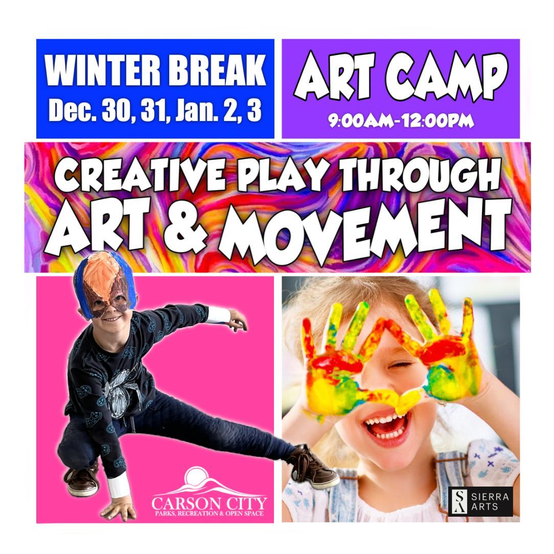 Winter Break 24\/25 Arts Enrichment Camp for ages 7-12