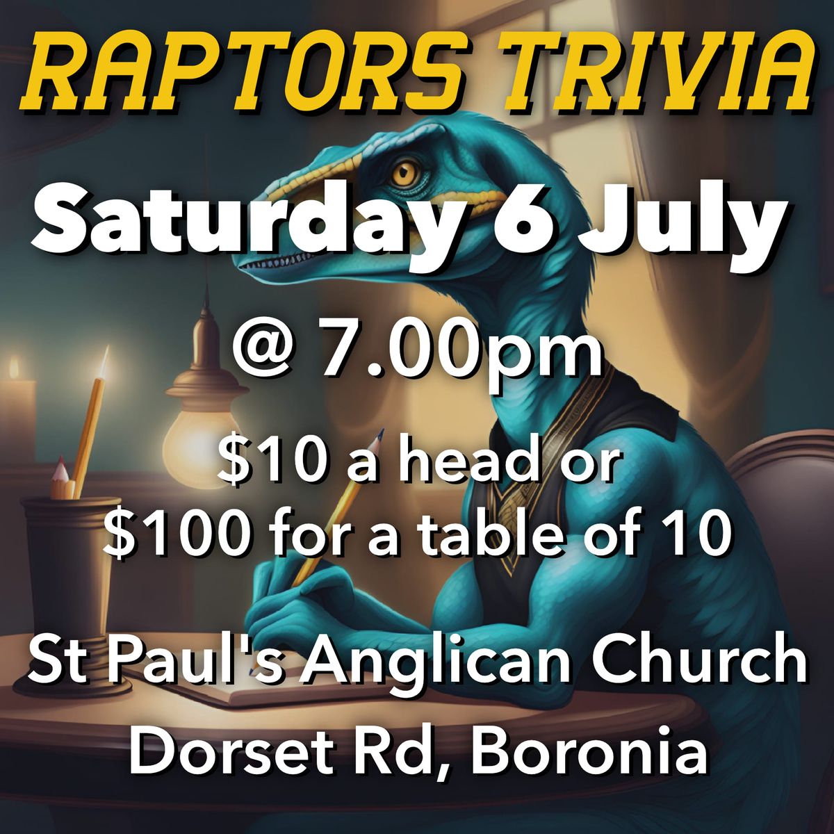 Raptors 2024 Trivia Night 