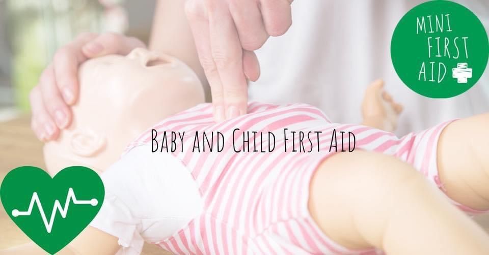 Baby and Child First Aid Class in Quedgeley 