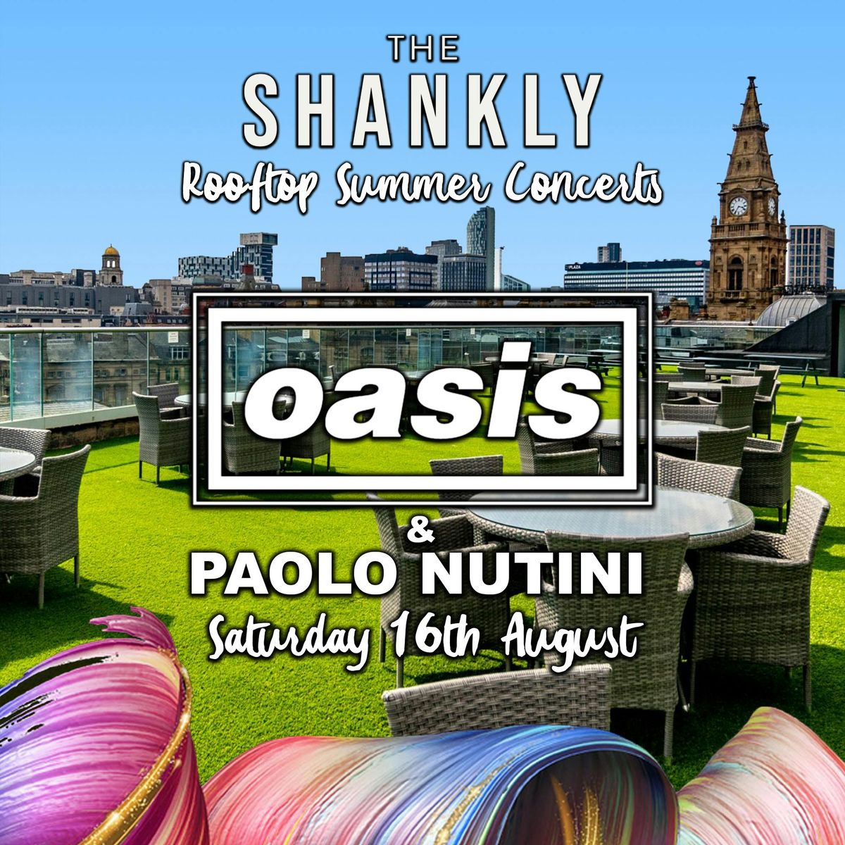 Oasis Vs Paolo Nutini - The Shankly Rooftop Summer Concert