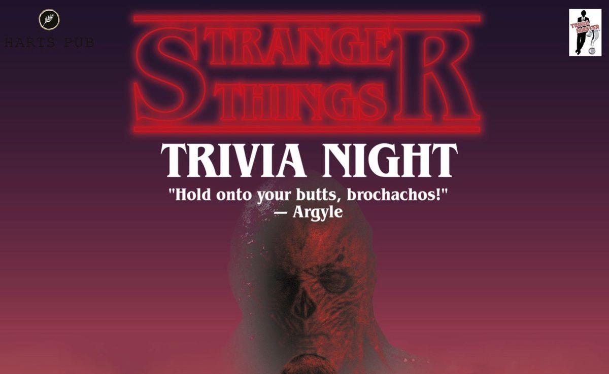 Stranger Things themed Trivia