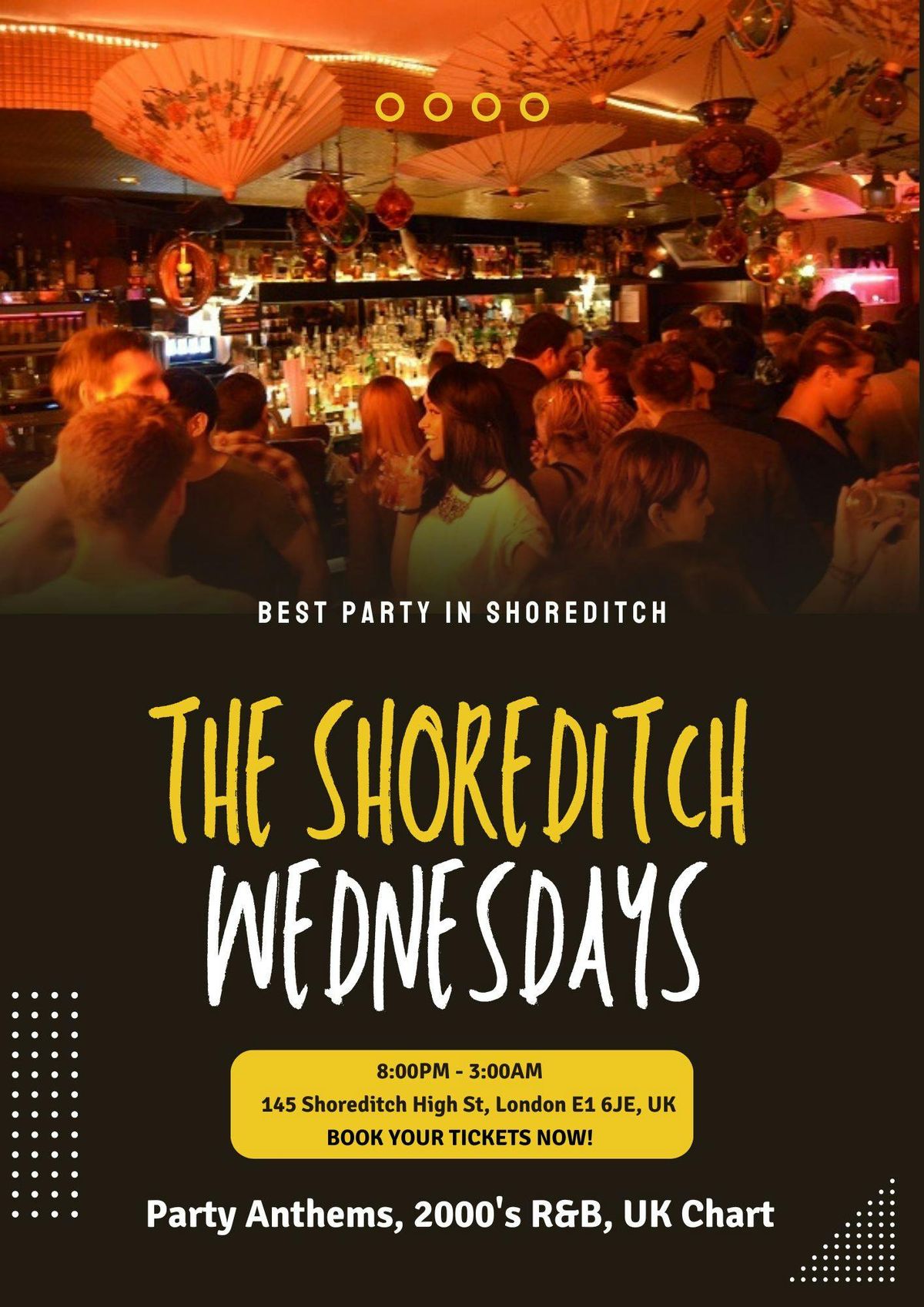 The Shoreditch Every Wednesday \/\/ The Shoreditch \/\/ Commercial, Hip-Hop, R&B