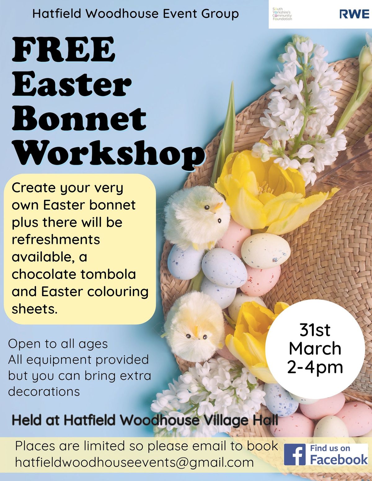 Easter Bonnet Workshop