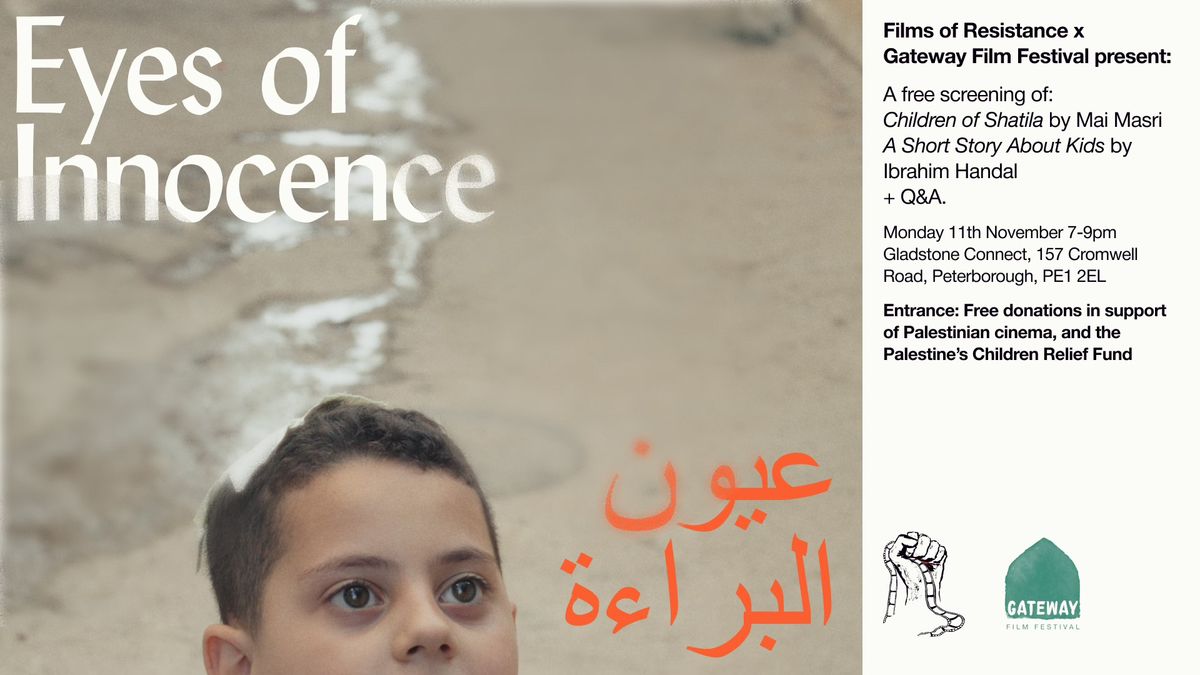 Films of Resistance: Palestinian short film double bill + Q&A (Charity Fundraiser)