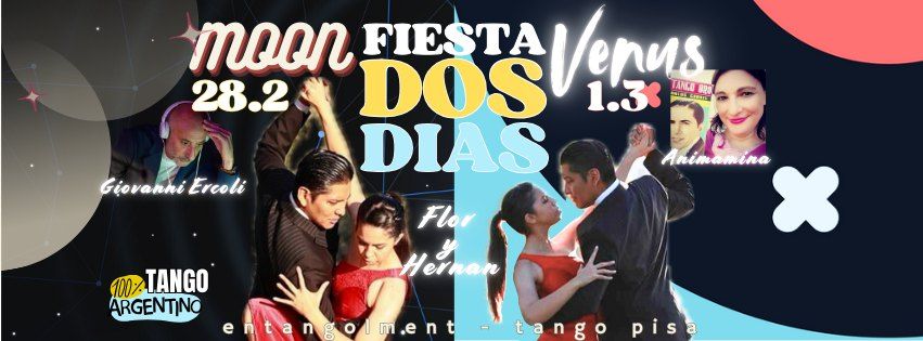 Winter Moon - Fiesta Dos Dias puro Tango Argentino con Flor y Hernan Rodriguez! Tdj Ercoli