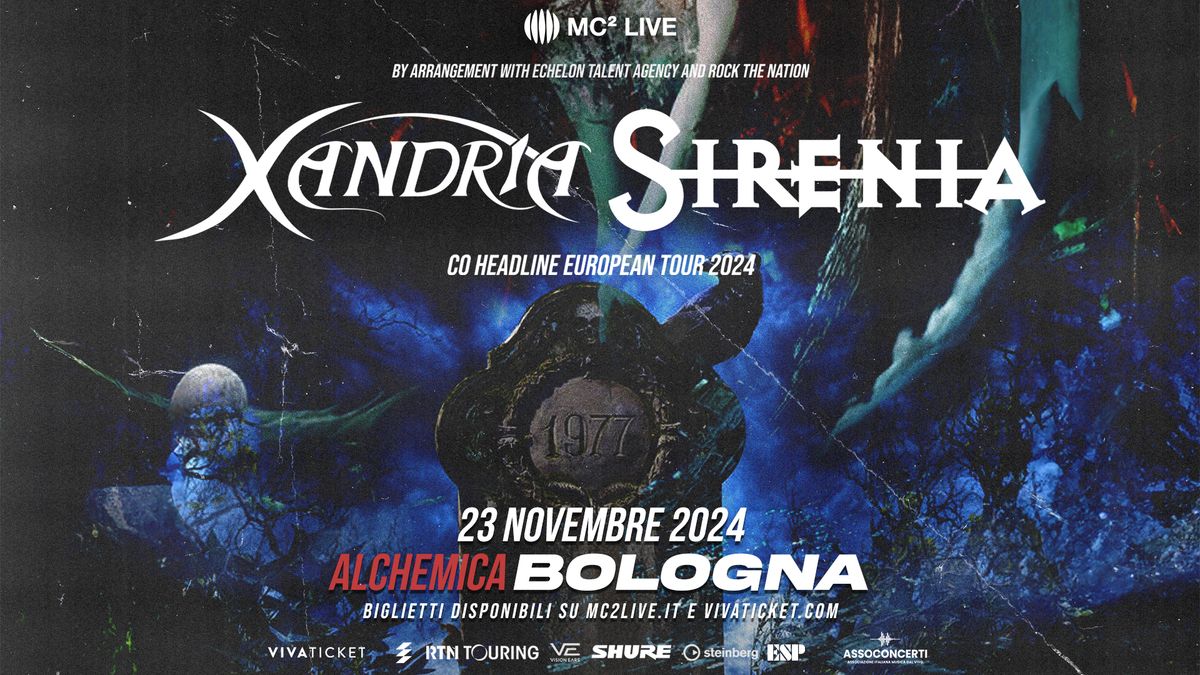 XANDRIA e SIRENIA | Bologna, Alchemica Music Club