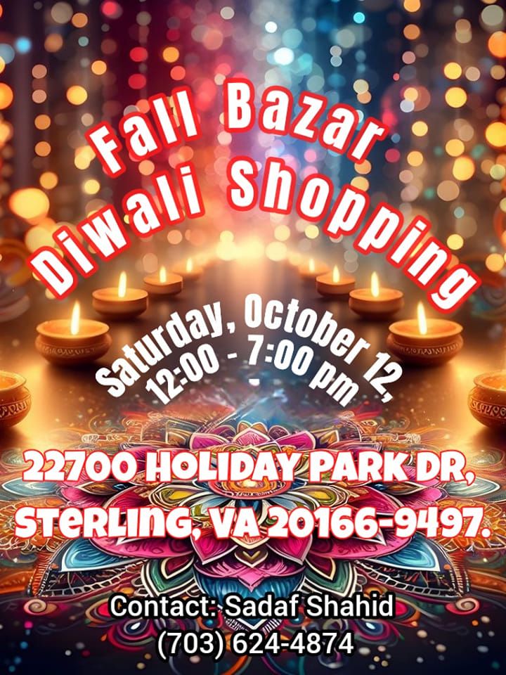 Fall Bazar - Diwali Shopping