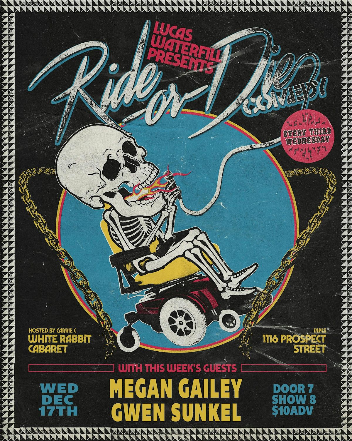 Lucas Waterfill presents Ride or Die Comedy w\/ MEGAN GAILEY & GWEN SUNKEL