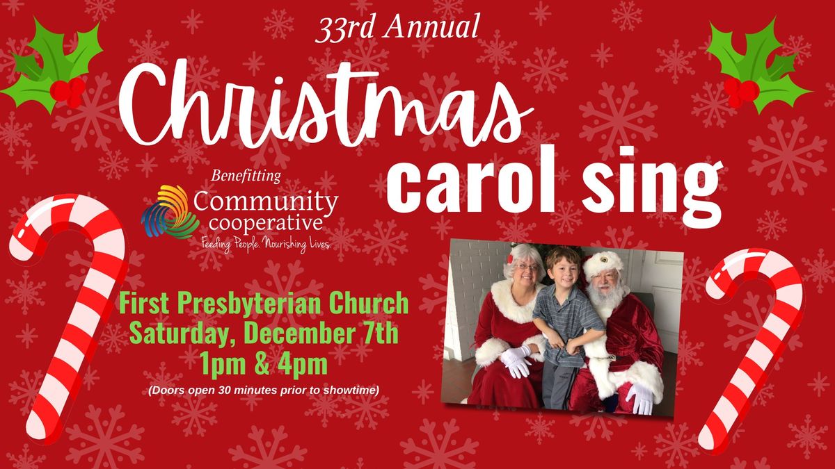 33rd Annual Christmas Carol Sing