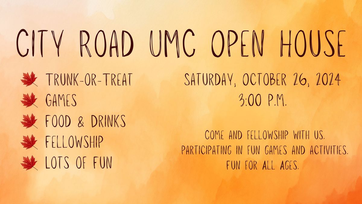 City Road UMC Fall Festival\/Open House