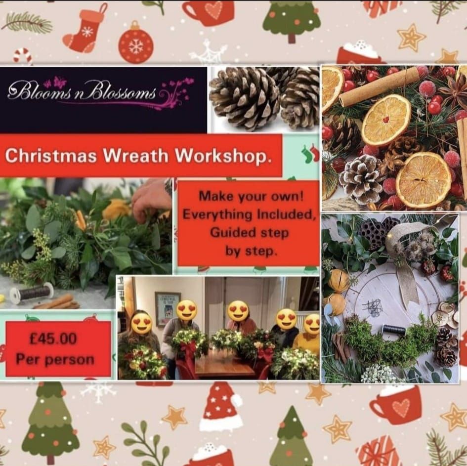 \ud83c\udf84\ud83c\udf85CHRISTMAS WREATH WORKSHOP.\ud83c\udf84\ud83c\udf85