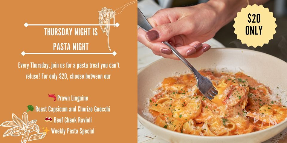 Thursday Pasta Night