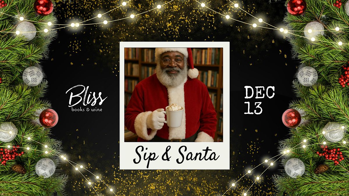 Sip and Santa at Bliss Books andWine