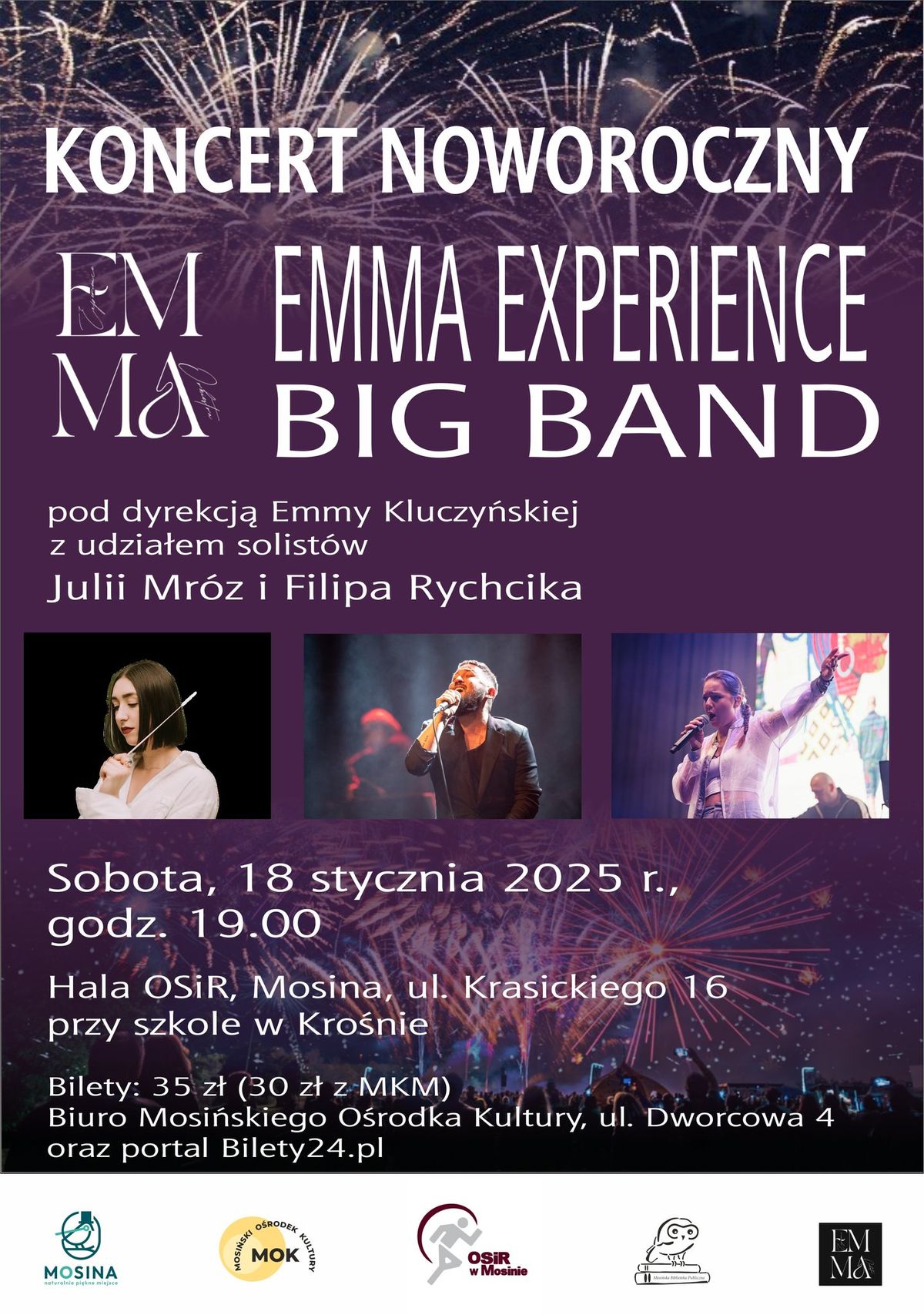 Noworoczny koncert - Emma Experience Big Band