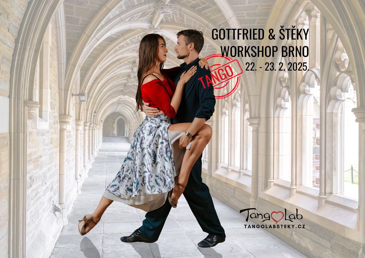 Tango workshops - Gottfried and \u0160t\u011bky 22. - 23.2.2025