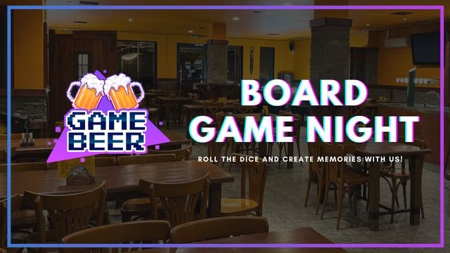 Game Beer Board Game Night