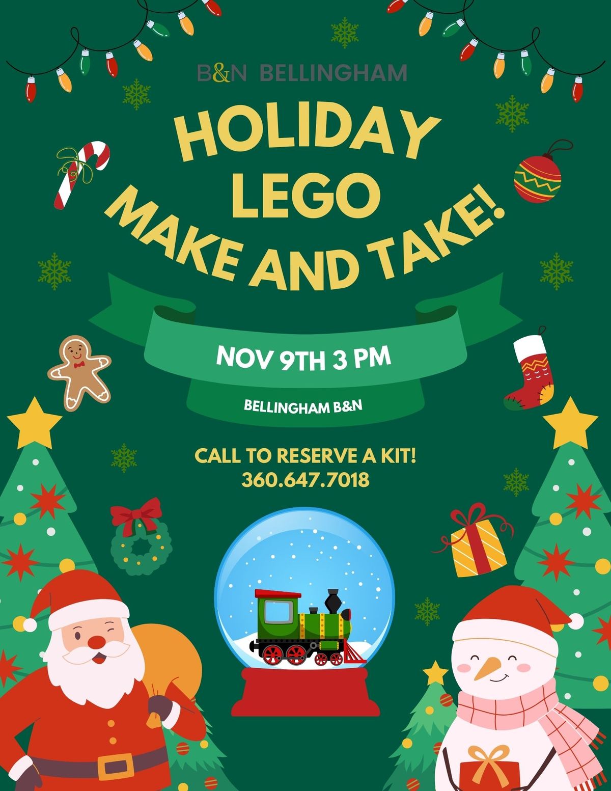 Lego Holiday Make and Take