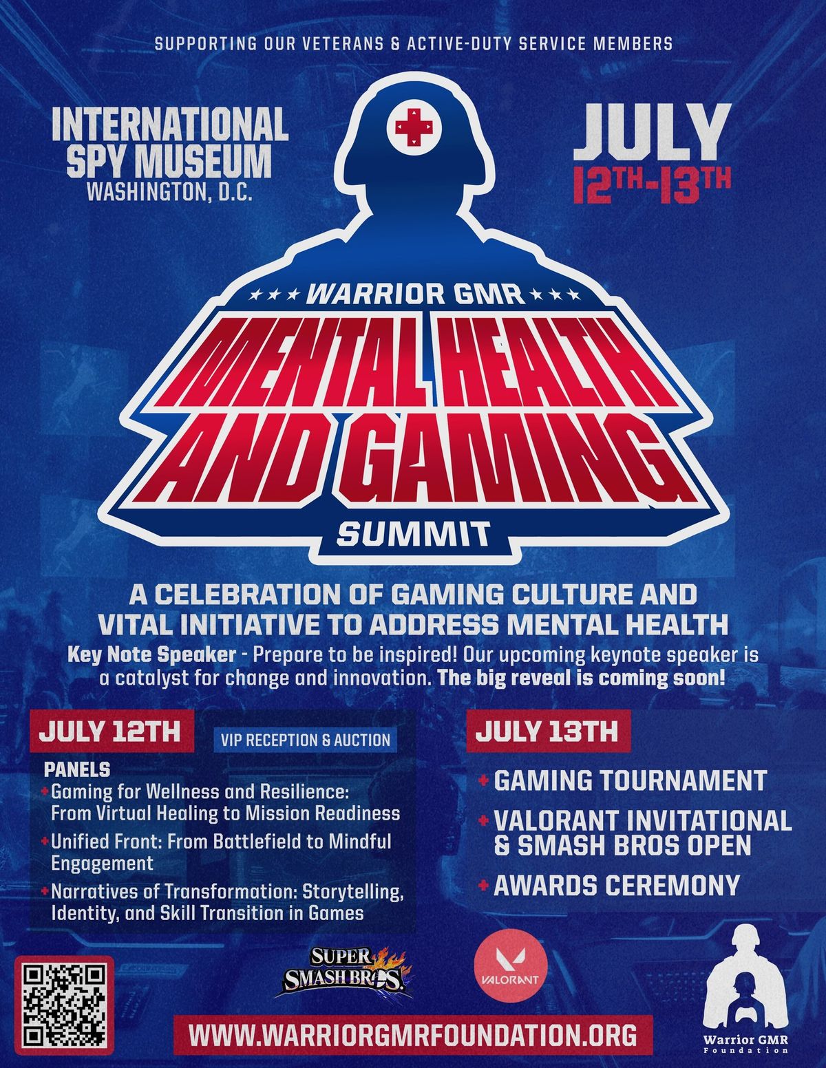 Warrior GMR "Mental Health & Gaming Summit!"