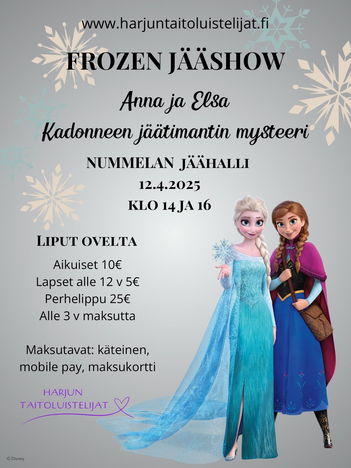 FROZEN J\u00c4\u00c4SHOW \ud83d\udc8e Kadonneen j\u00e4\u00e4timantin mysteeri 