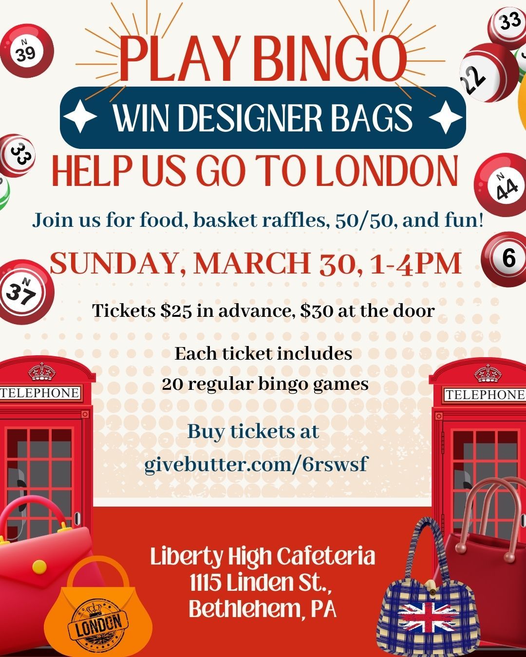 Designer Purse Bingo!