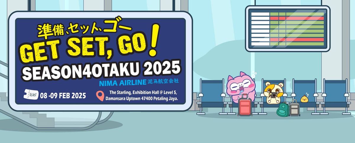 Season4Otaku 2025 - GET! SET! GO! Nima Airline