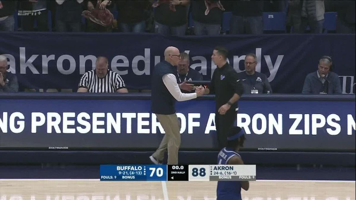 Akron Zips at Buffalo Bulls Mens Basketball