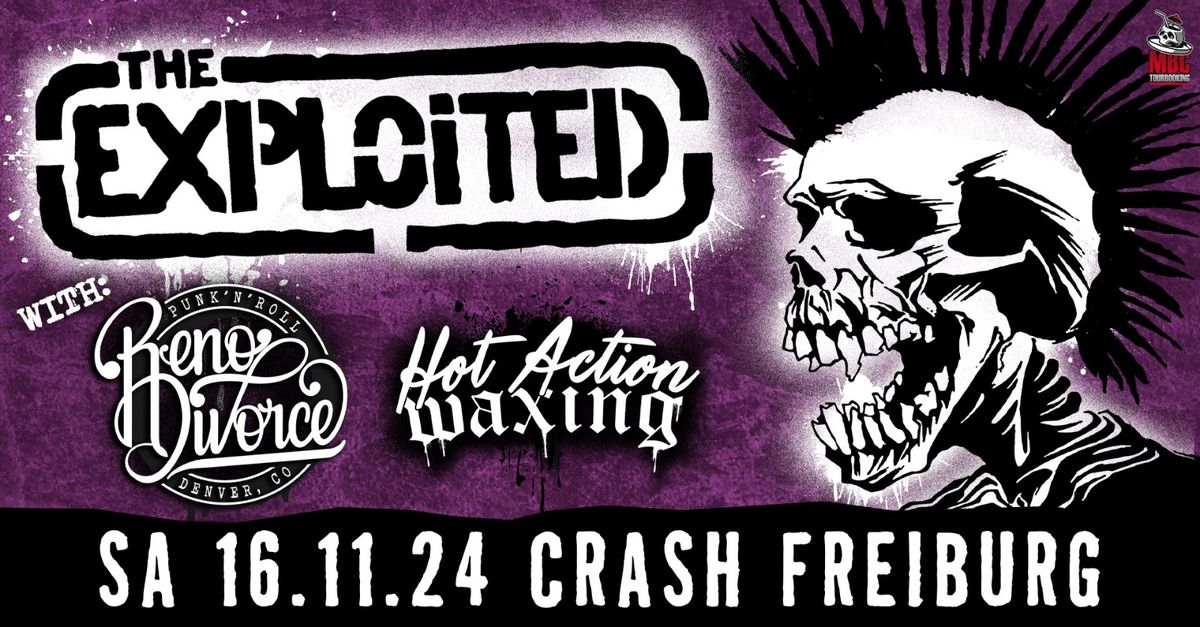 THE EXPLOITED \/ RENO DIVORCE \/ HOT ACTION WAXING