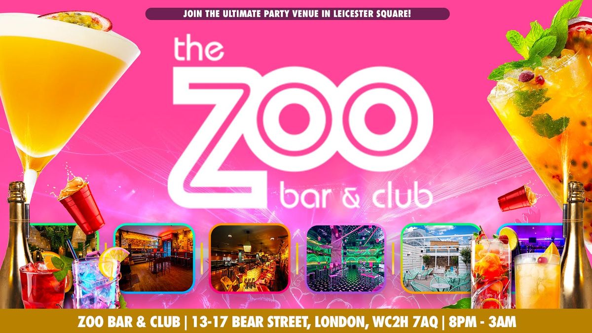ZOO BAR Every Saturday \/\/ Commercial, Hip-Hop, R&amp;B