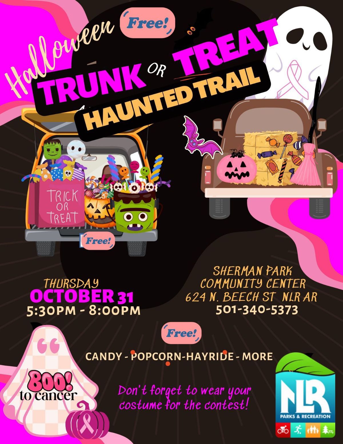 Halloween Haunted Trail (Trunk or Treat) 