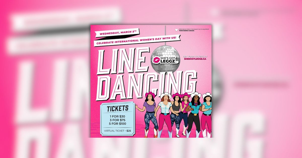 International Women's Day Line Dancing Event