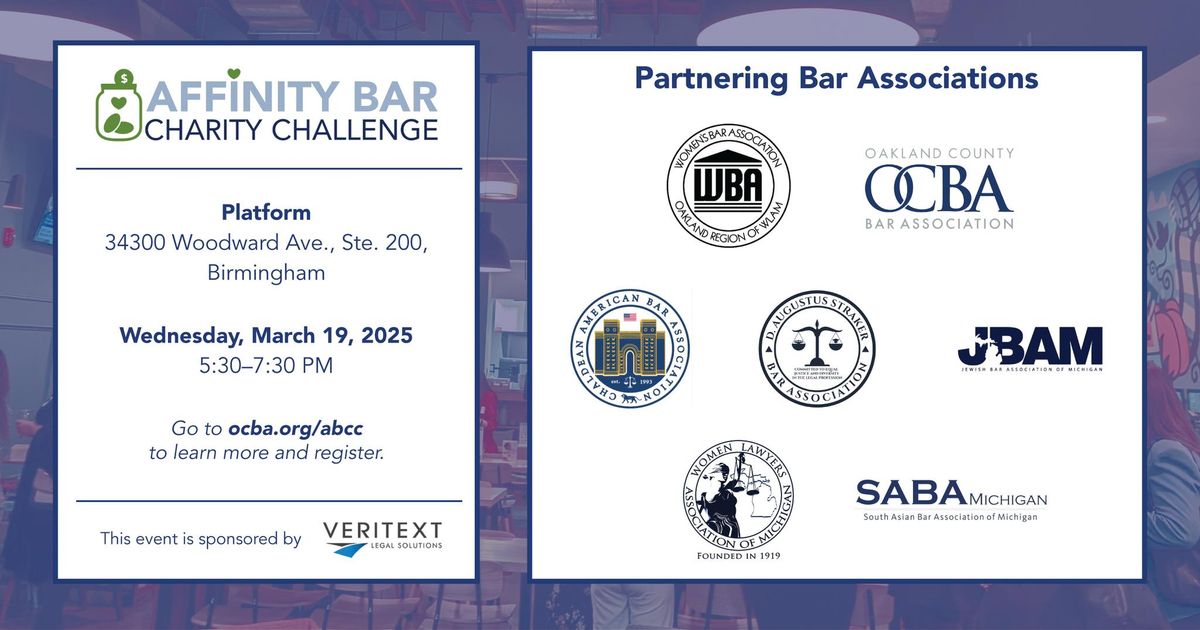 Affinity Bar Charity Challenge 2025