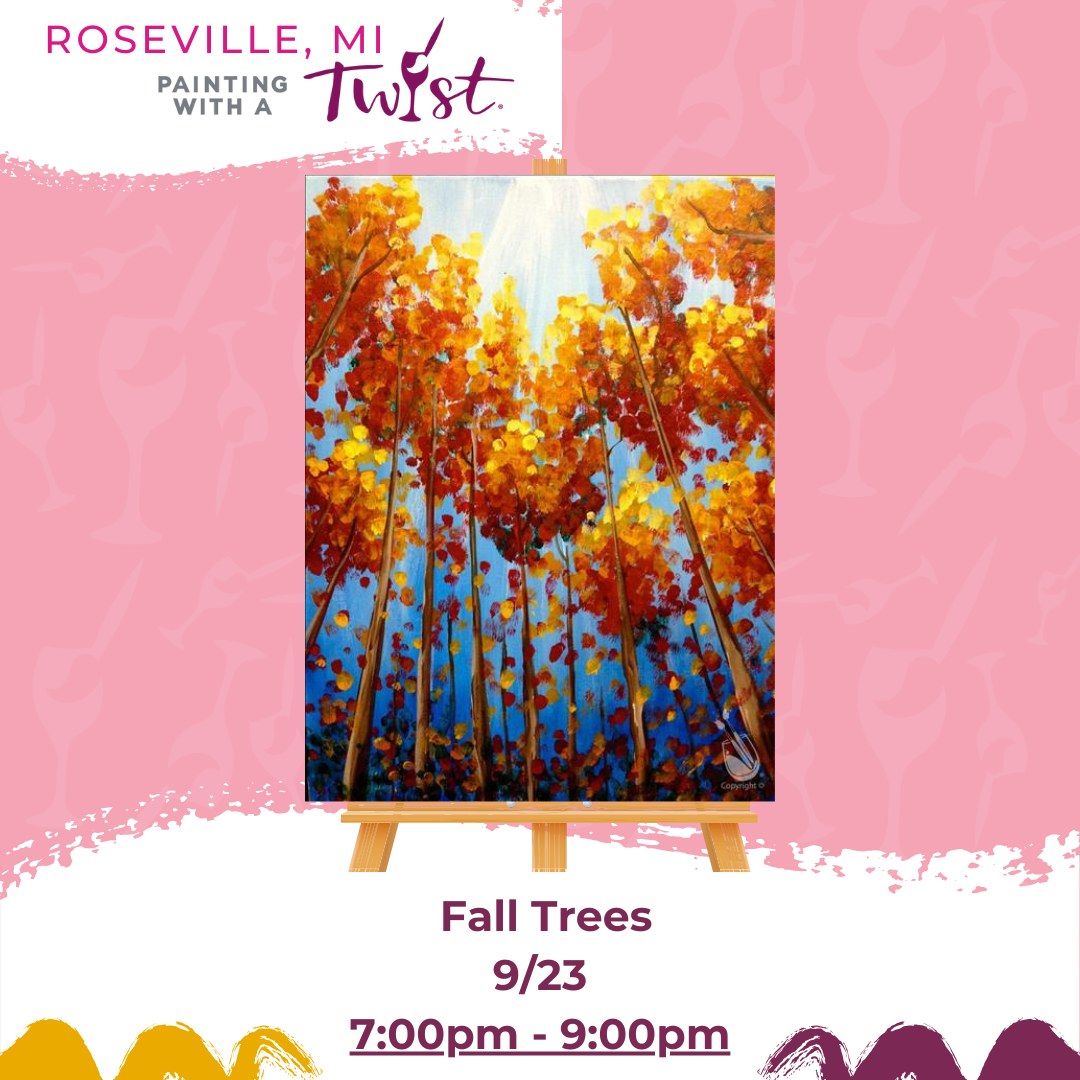 ***POPCORN MUNCH MONDAY*** Fall Trees