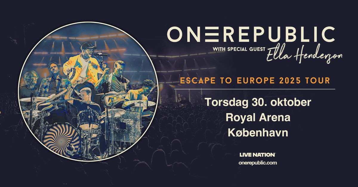 OneRepublic - Escape to Europe 2025