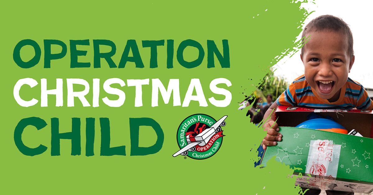 Operation Christmas Child: National Collection Week 