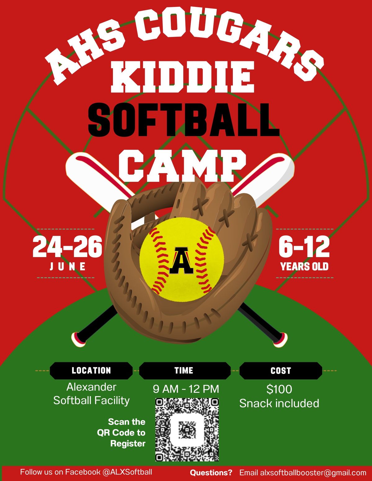 Softball Kiddie Camp -Alexander High School 